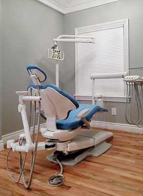 Inspired Family Dental Care dental chair