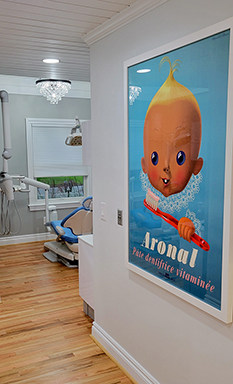 Inspired Family Dental Care hallway